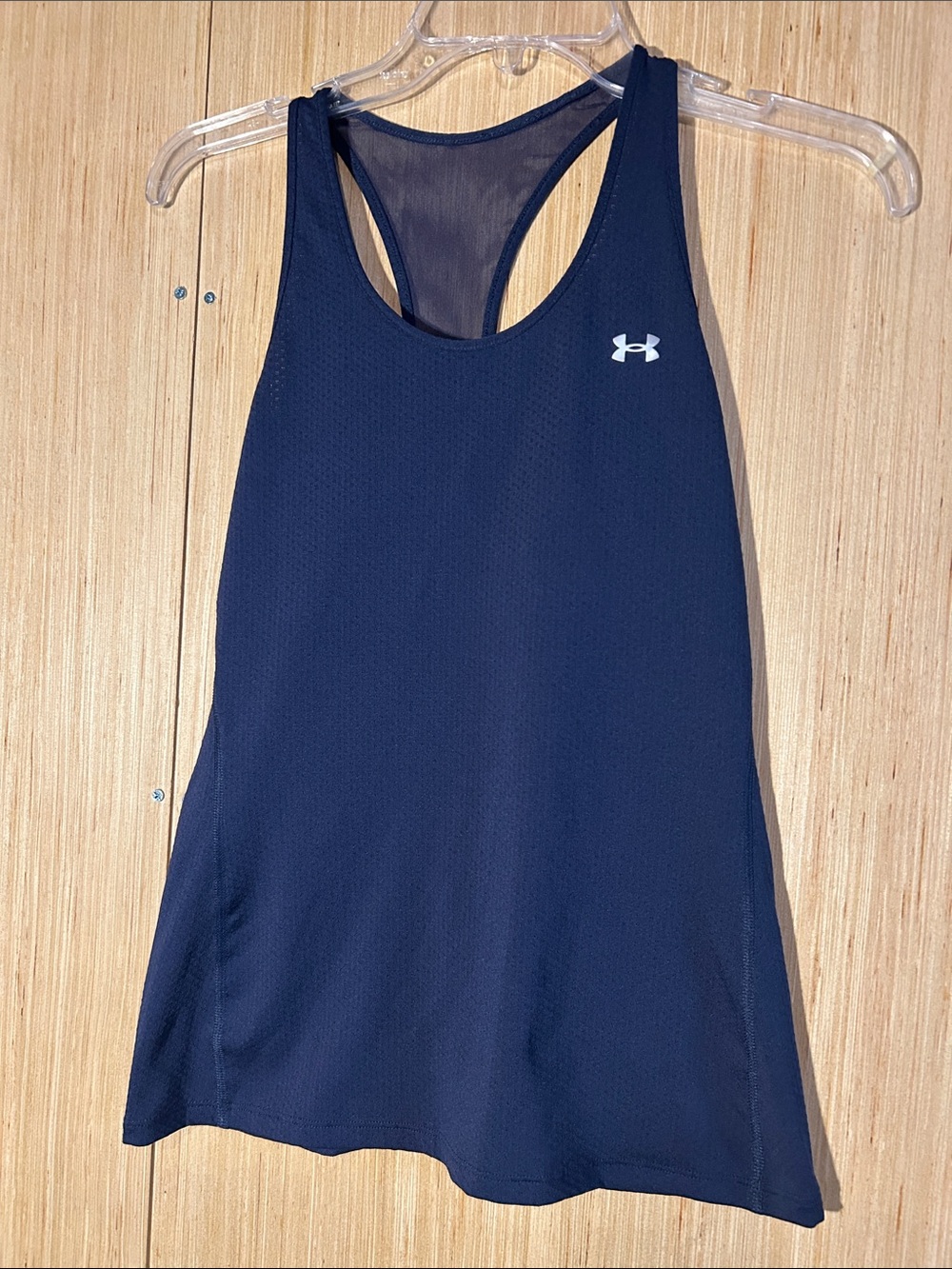 Under Armour Dark Navy Racerback Performance Tank
